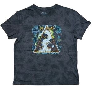 2020 Def Leppard Hysteria Tie Dye T-Shirt Size (L)
